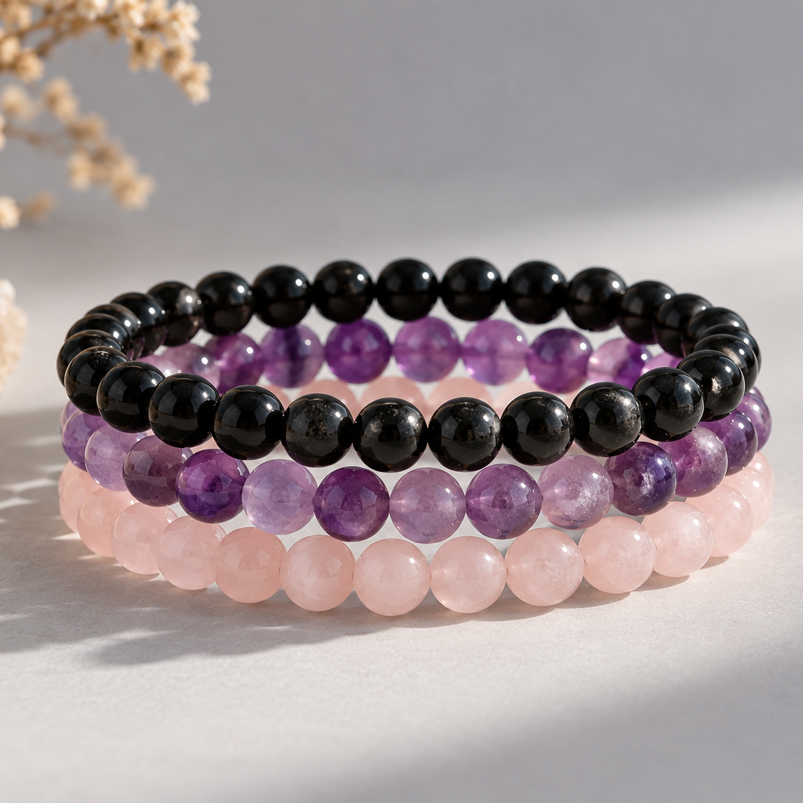 Pulseras de minerales