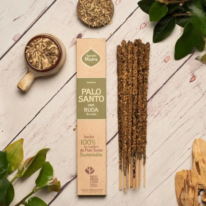 Incienso de Ruda y Palo Santo