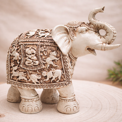 Elefante Decorativo Artesanal – El Águila y el Cóndor