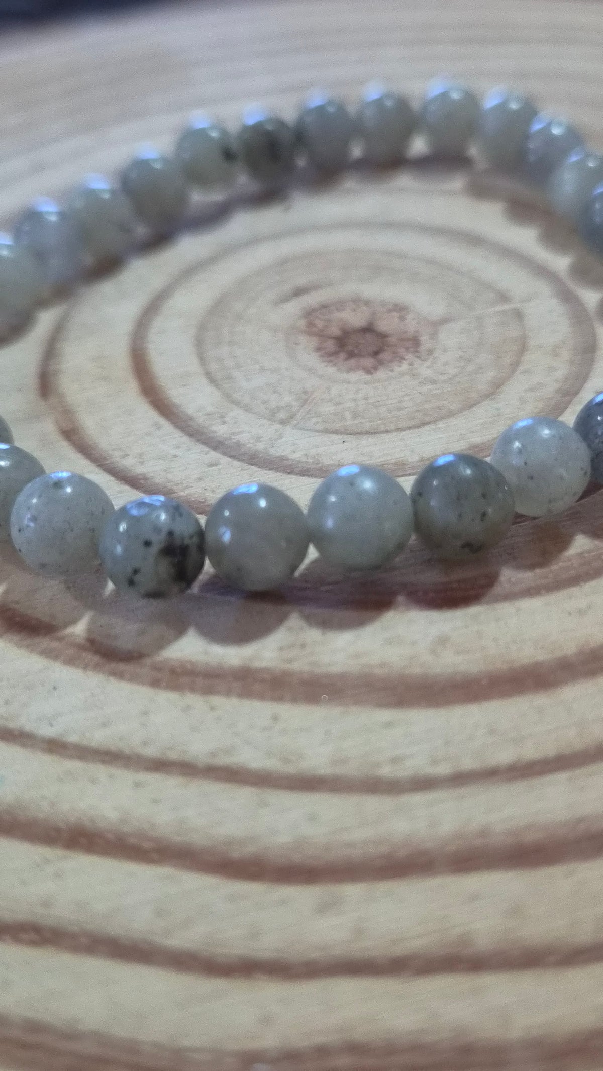 Pulsera de Labradorita Natural 6mm