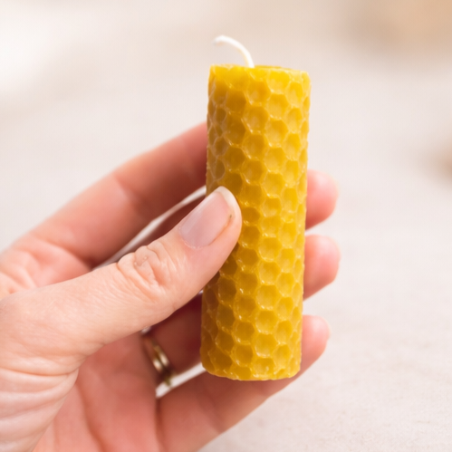 Vela de Miel Mini Artesanal
