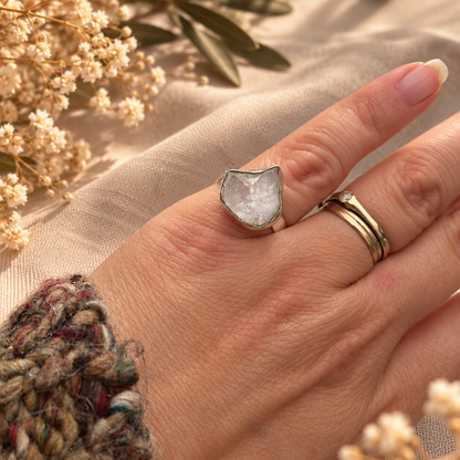 Herkimer · Anillo Chispa · Plata 925