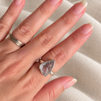 Anillo Destello de herkimer, detalle