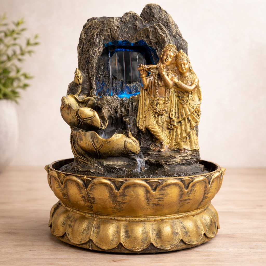 Fuente Decorativa con Figura – El Águila y el Cóndor
