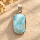 Colgante de Larimar en Plata 925