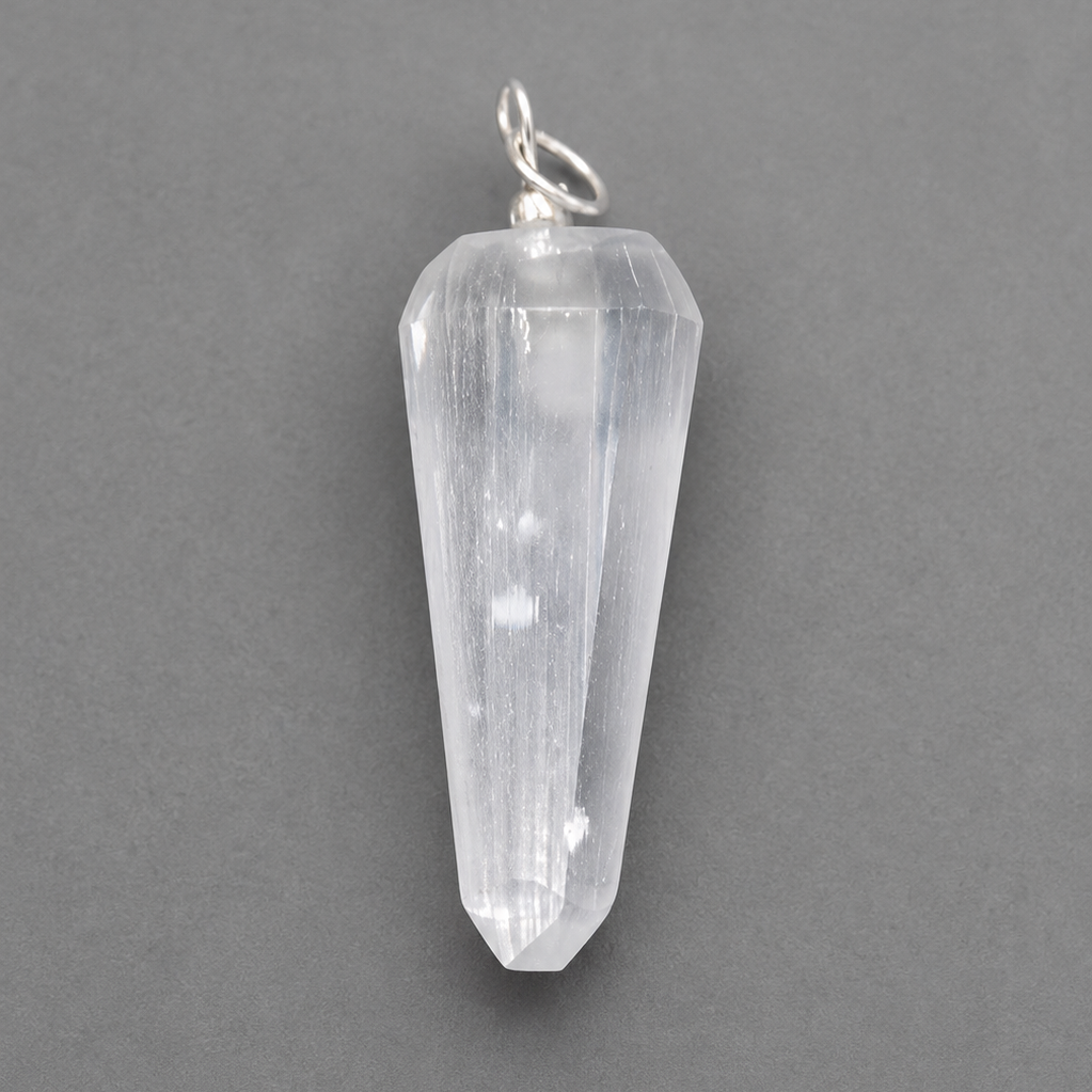 Colgante Péndulo de Selenita