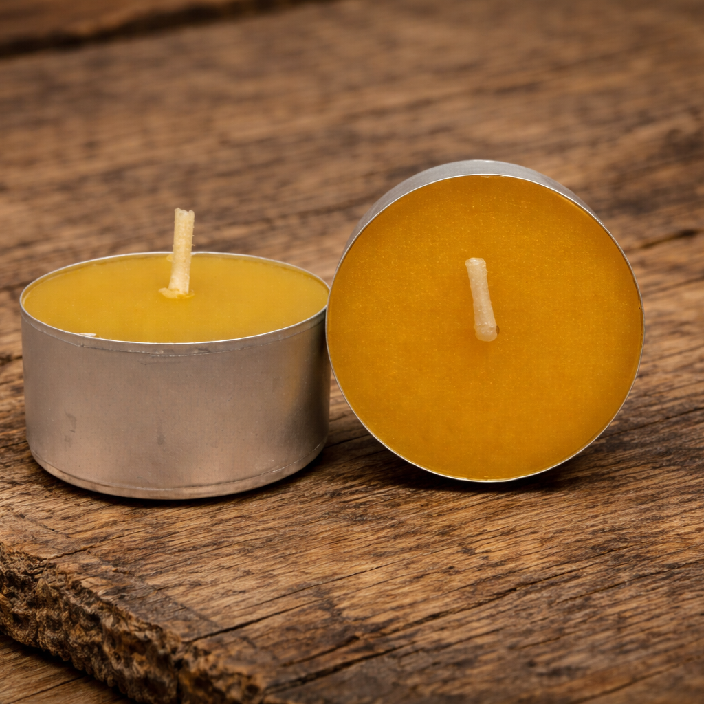 Velas de Té Pack 6ud – Cera de Abeja
