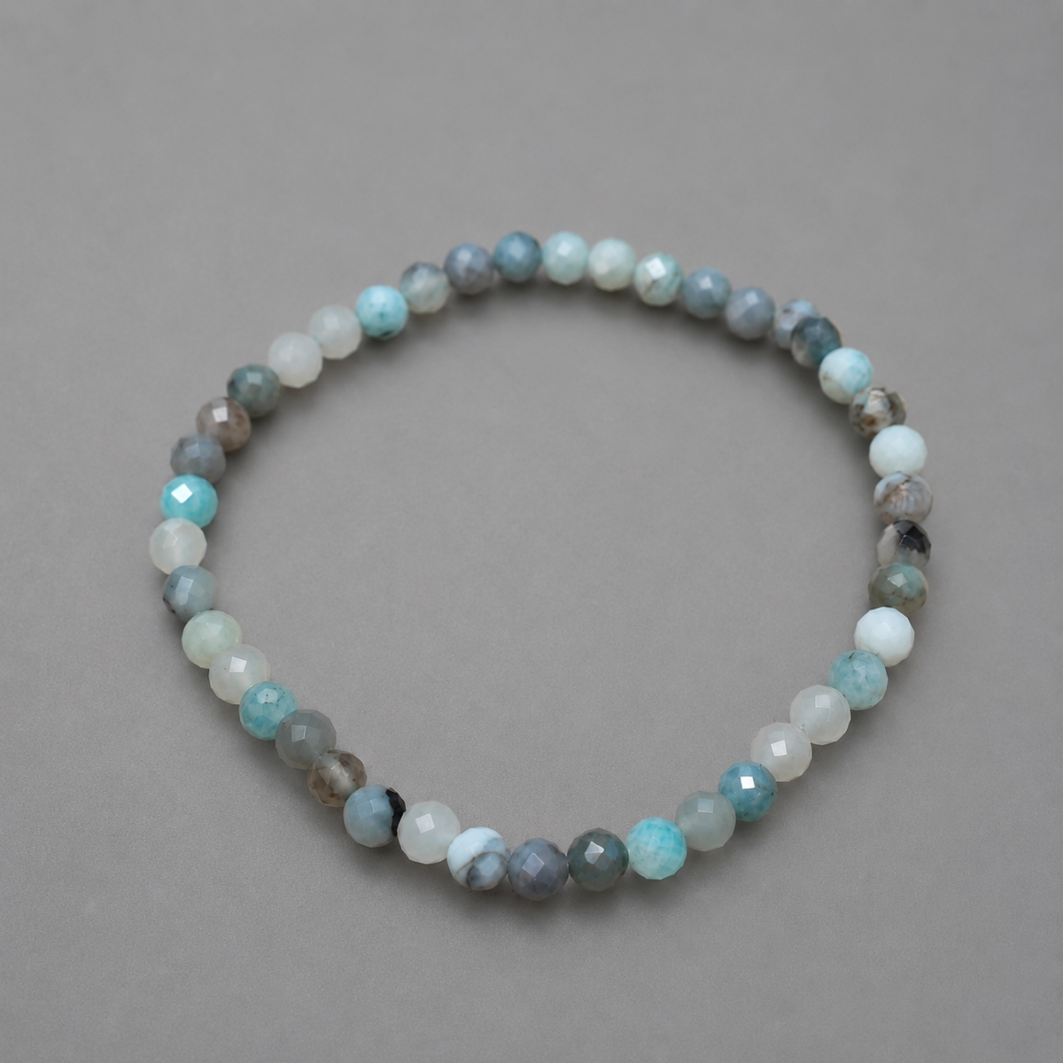 Pulsera Facetada de Esmeralda Verde Natural 4 mm – El Águila y el Cóndor