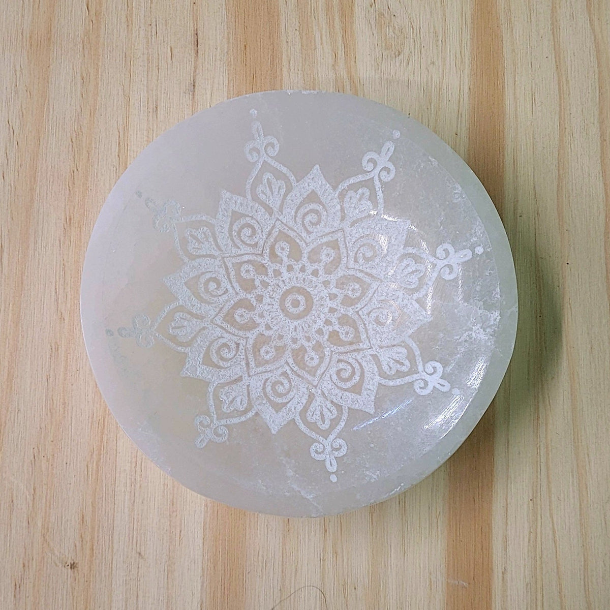 Cuenco de Selenita Natural 10cm